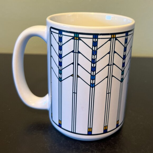 Frank Lloyd Wright Collection Ceramic Mug ~ Ennis House Window Pattern ~  Design - Picture 9 of 14